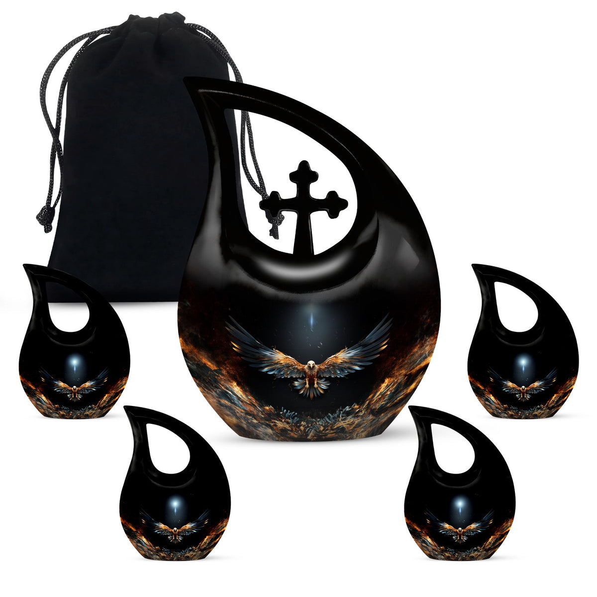 Eagle Urns For Ashes - Adult Funeral Urn