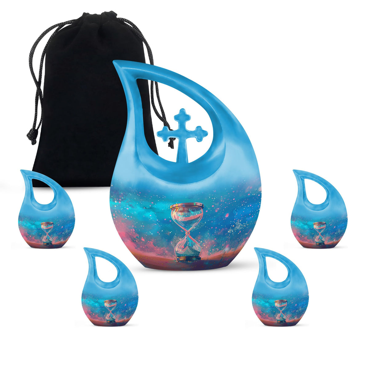 Sand Clock Urns For Ashes - Cremation Urn For Human Ashes Adult