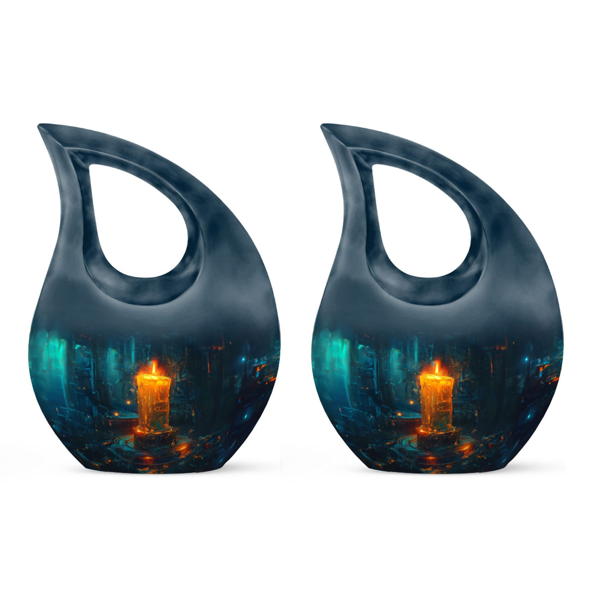 Candle Urns For Ashes - Small Decorative Urn