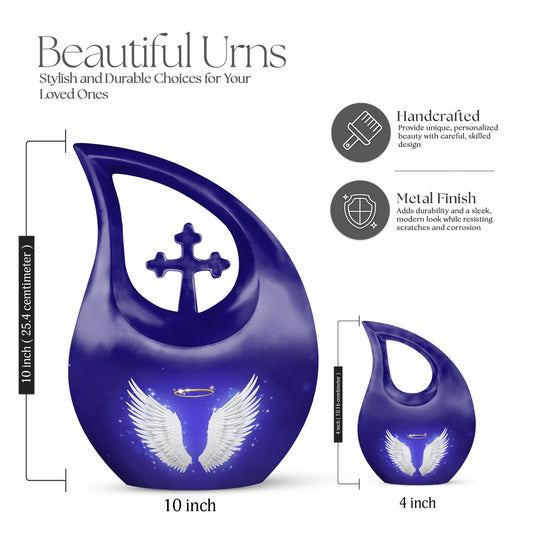 Angel Urns For Ashes - Large Urn For Ashes Adult Male