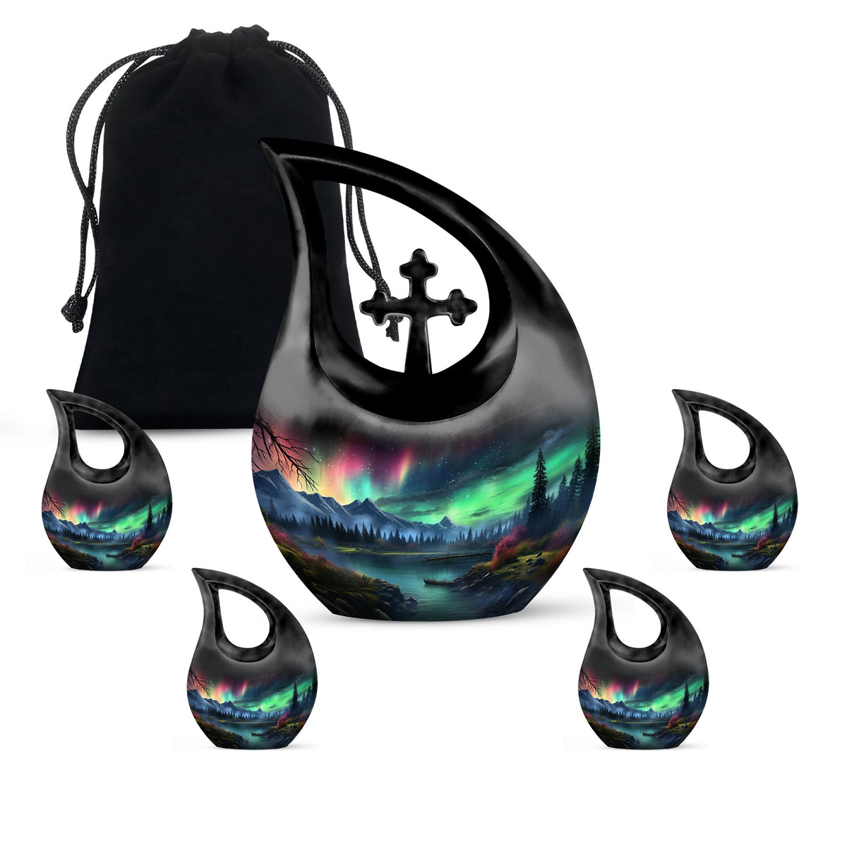 Sky Glows Urns For Ashes - Large Cremation Urns For Human Ashes