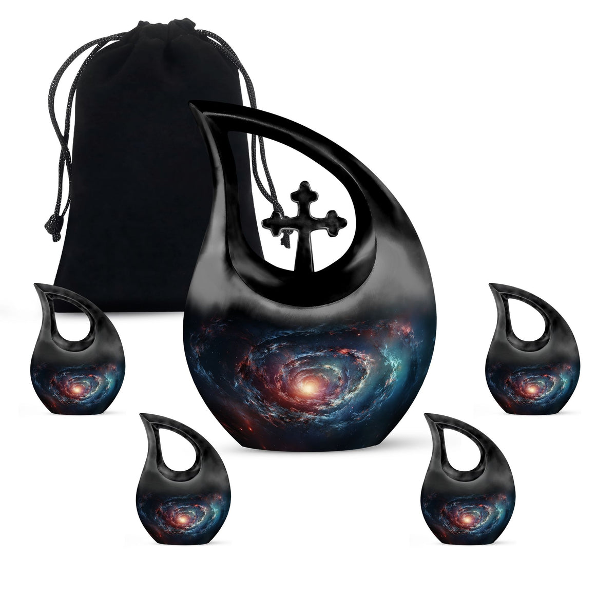 Milkyway Galaxy Urns For Ashes - Cremation Keepsakes For Men