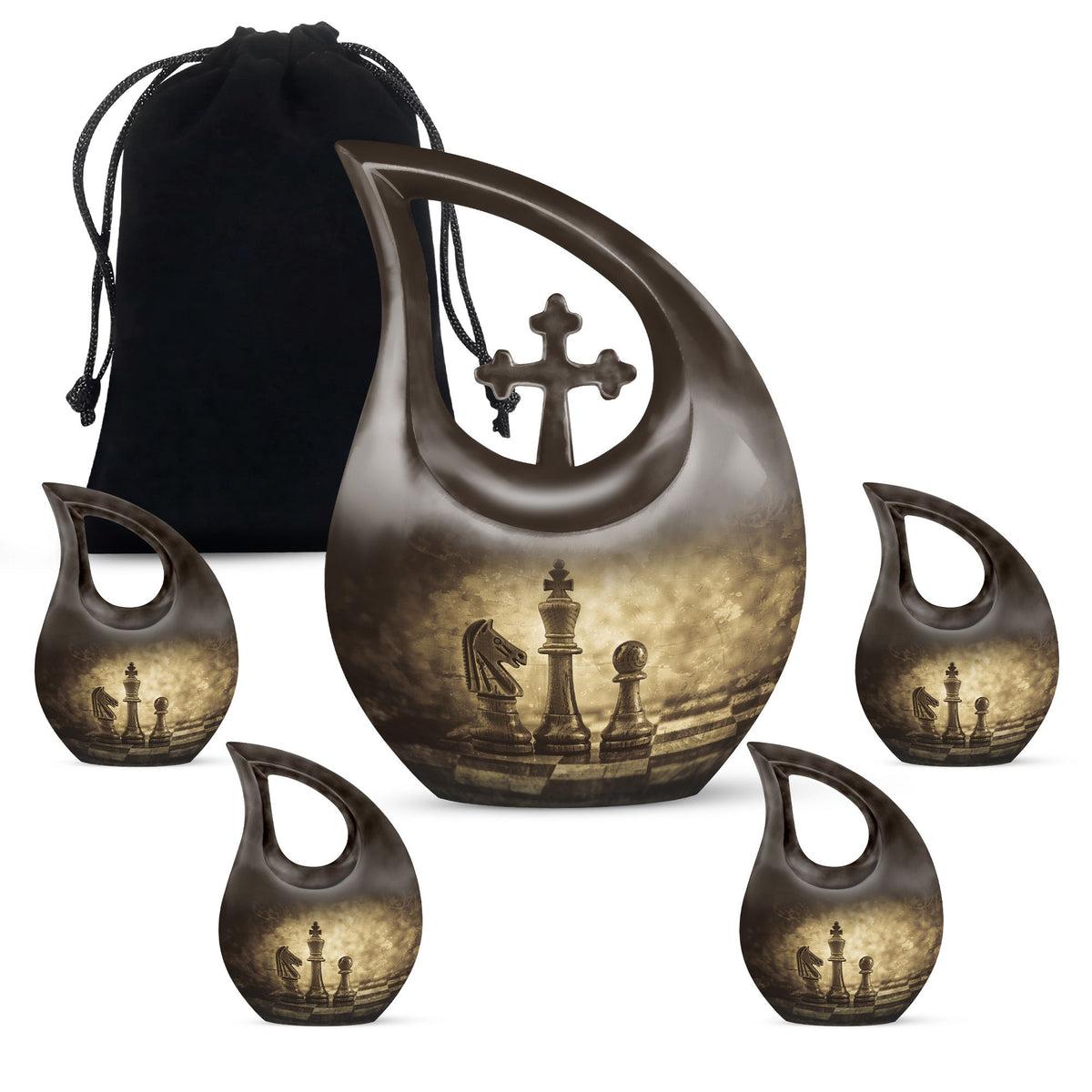 Chess Urns For Ashes - Adult Urns Women