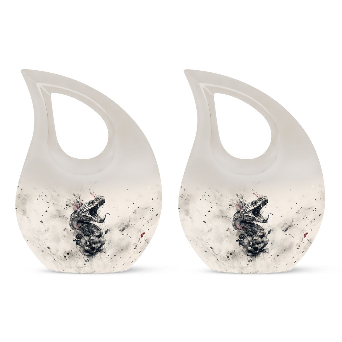 Snake Urns For Ashes - Cremation Keepsake Urns For Human Ashes Adult