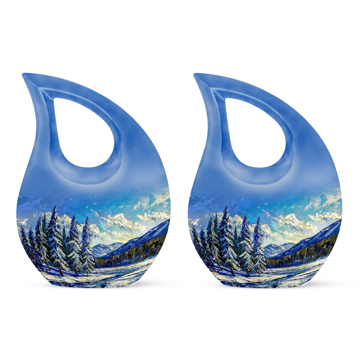 Mountains Urns For Ashes - Keepsake Mini Urns