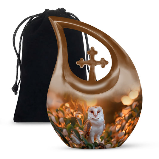 Barn Owl Urns For Ashes - Urn Mom Ashes Large