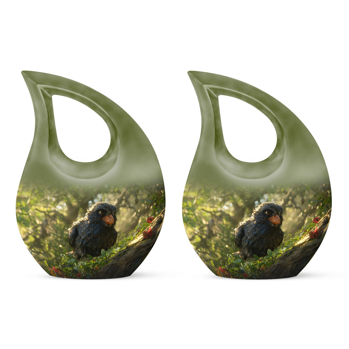 Puffin Bird Urns For Ashes - Cremation Urns Small