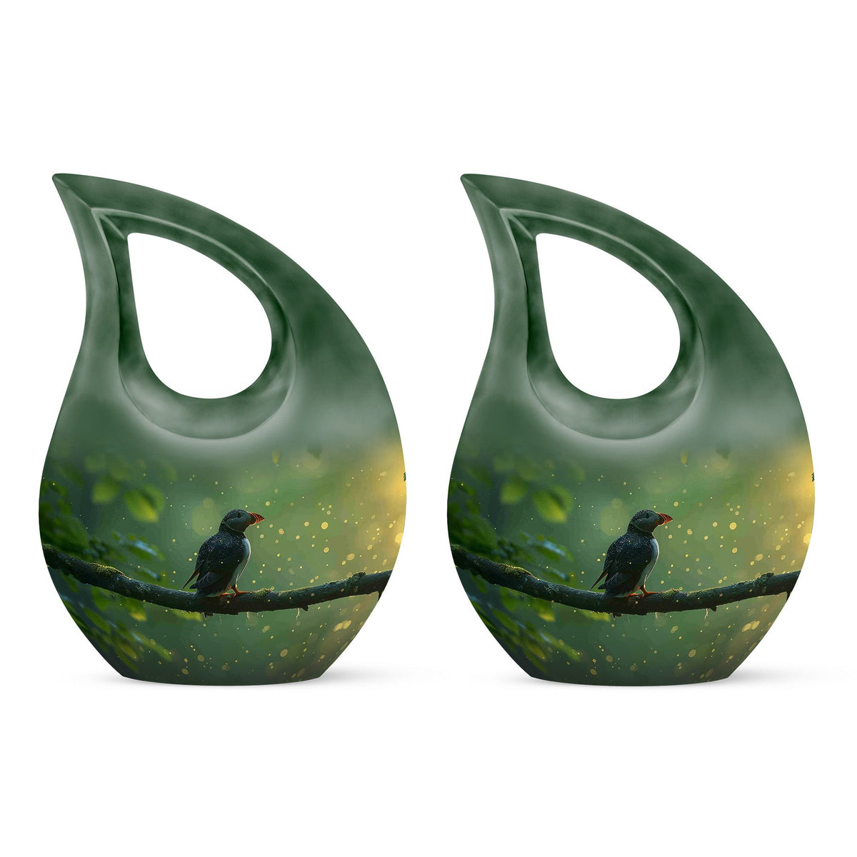 Puffin Bird Urns For Ashes - Small Urns For Human Ashes Keepsake