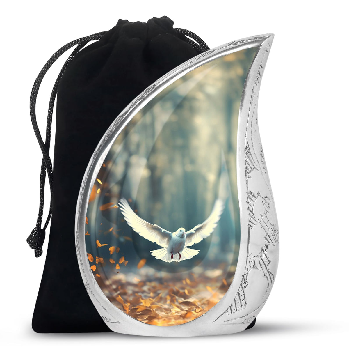 Dove Bird Urns For Ashes - Large Cremation Urn For Loved ones