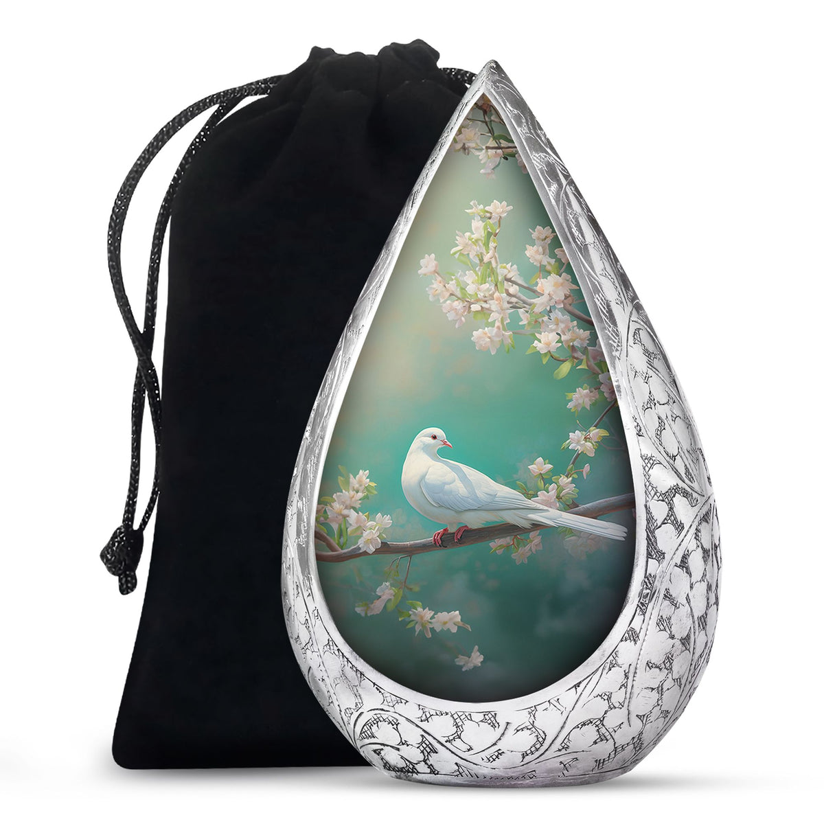 Dove Funeral Urn - Large Funeral Urn For Loved Ones