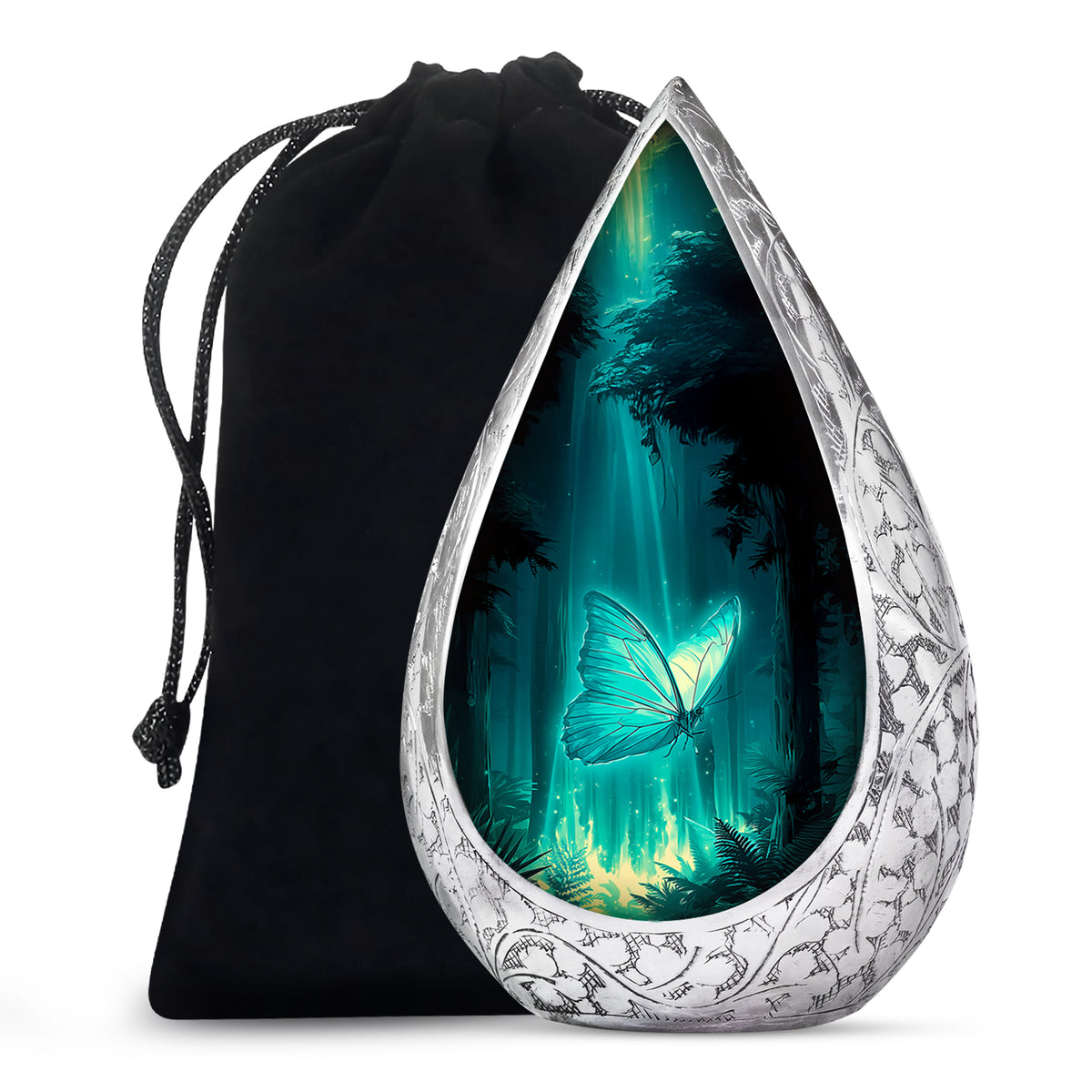Butterfly Urn for Human Ashes – Unique Memorial Keepsake Urns