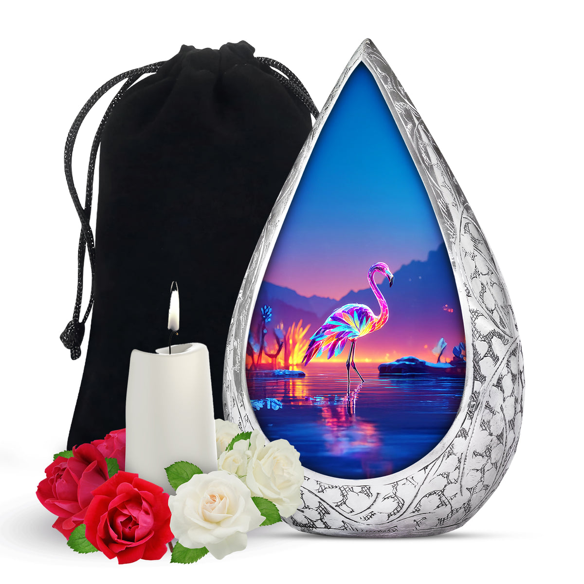 Beautiful Artistic Cremation Urn - Containers for Human Ashes