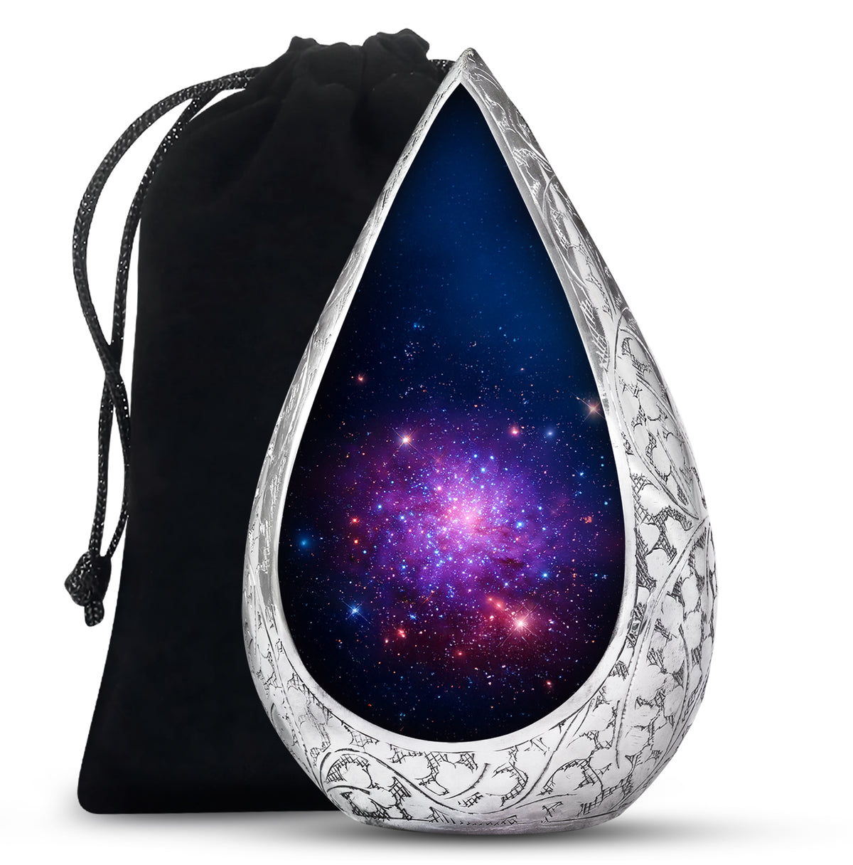 Galaxy Theme Cremation Urn - Funeral Urn For Male & Female