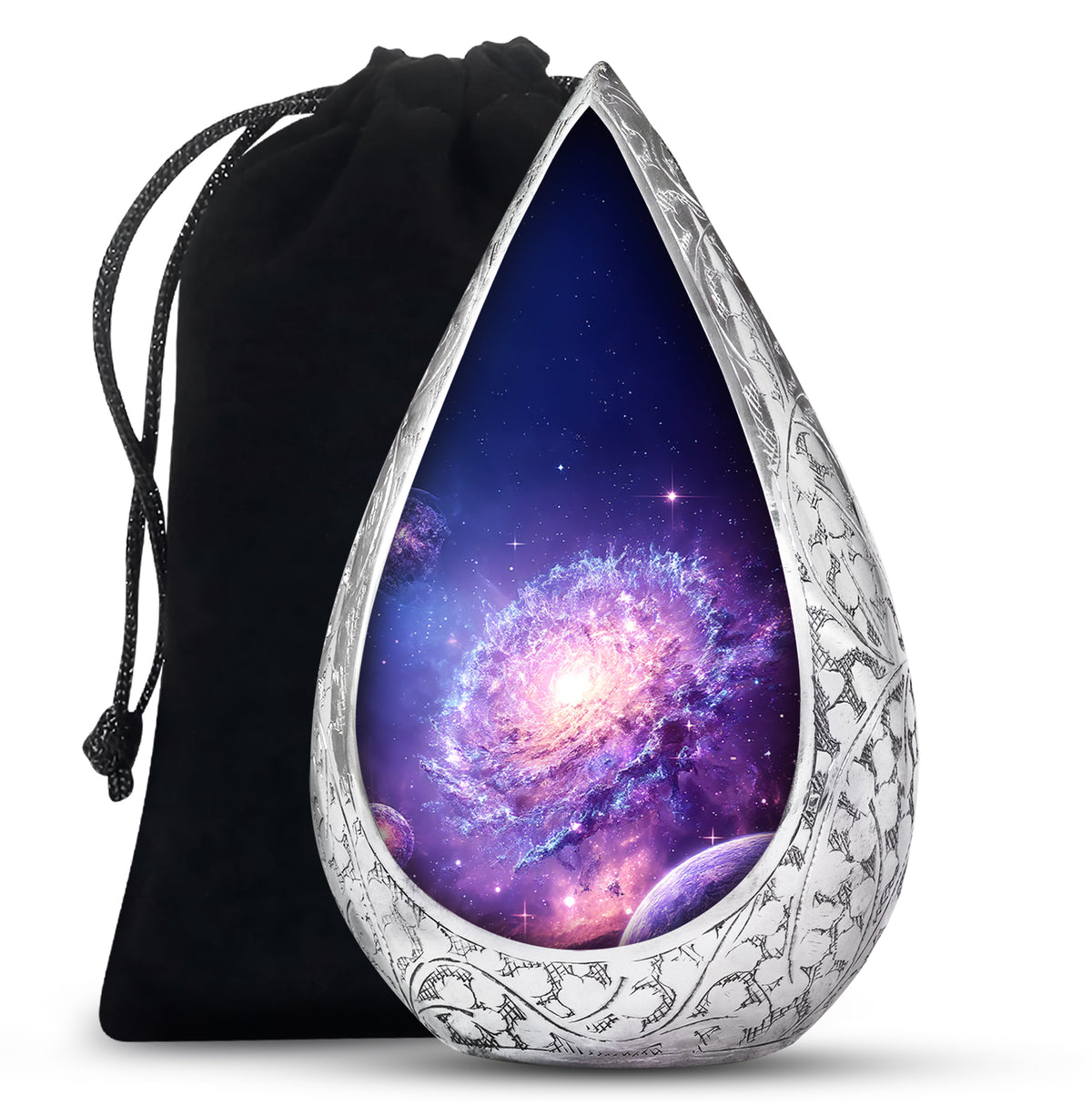 Space Galaxy Funeral Urn - Cremation Urn For Loved Ones