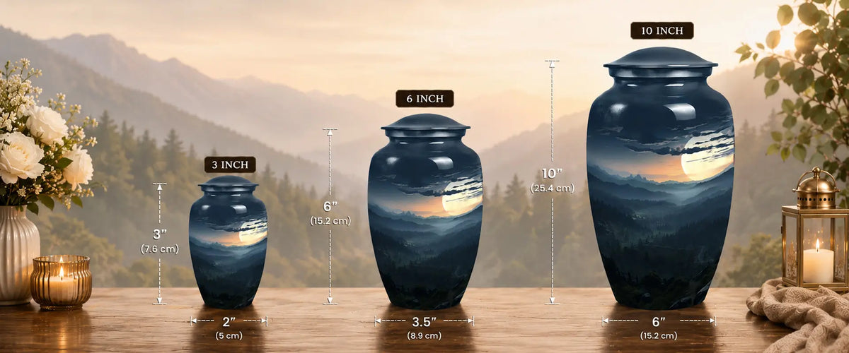 how to choose an urn size