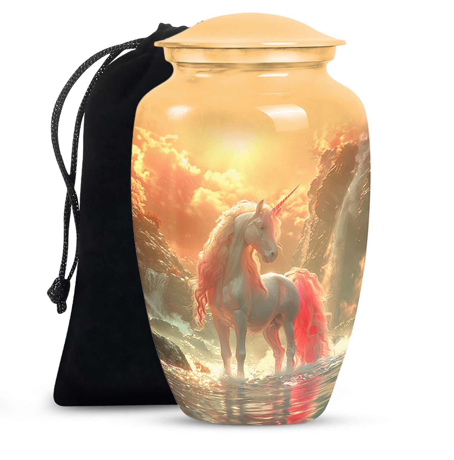 Unicorn urn