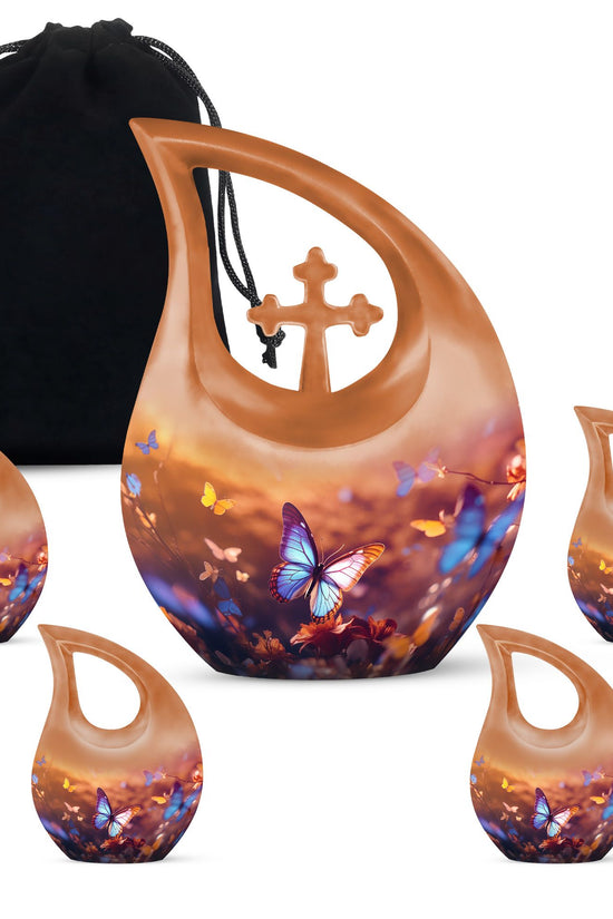 Butterfly Urns For Ashes - Large Urn For Ashes Adult Male Urn