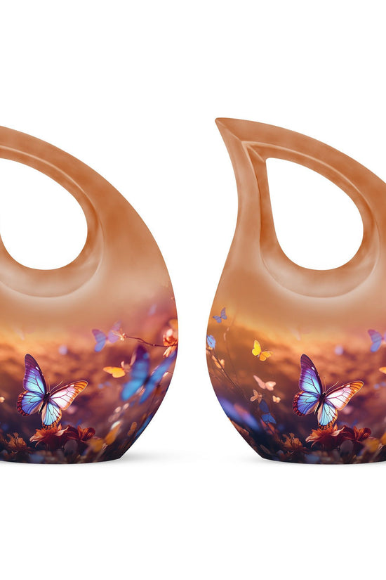 Butterfly Urns For Ashes - Large Urn For Ashes Adult Male Urn