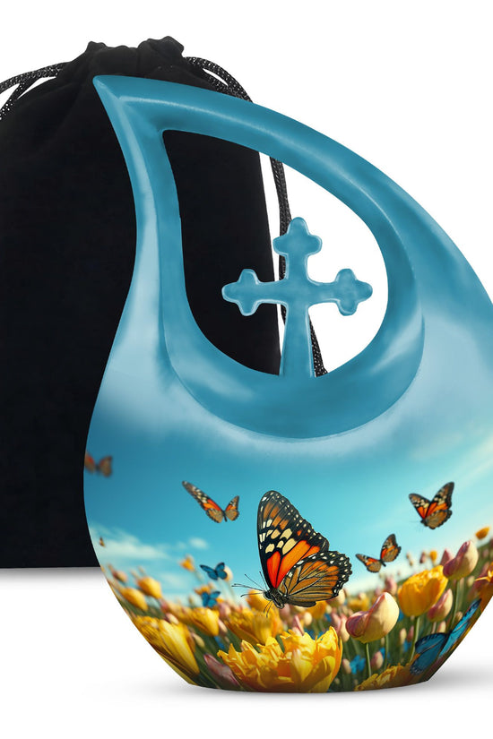 Butterfly Urns For Ashes - Large Urn For Ashes For Women Urn