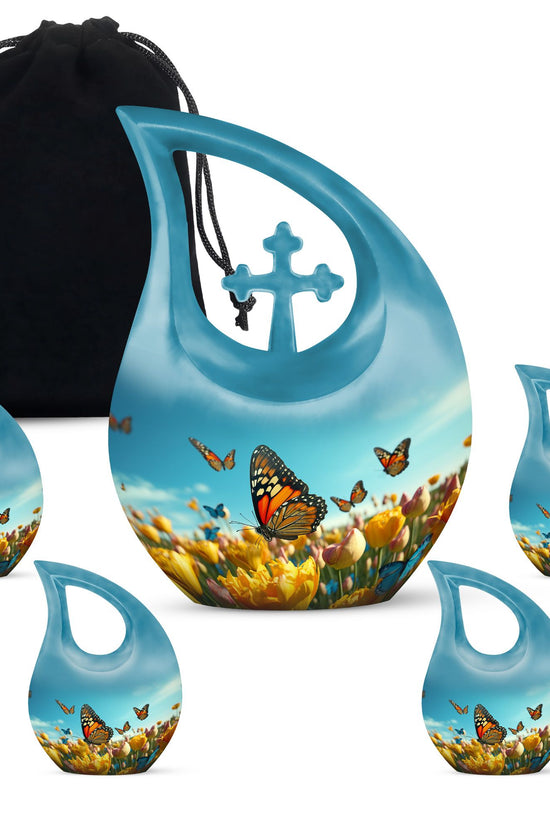 Butterfly Urns For Ashes - Large Urn For Ashes For Women Urn