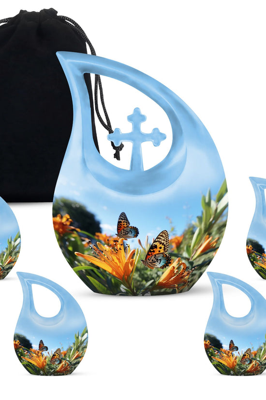 Butterfly Urns For Ashes - Large Urns For Human Ashes Adult Female Urn