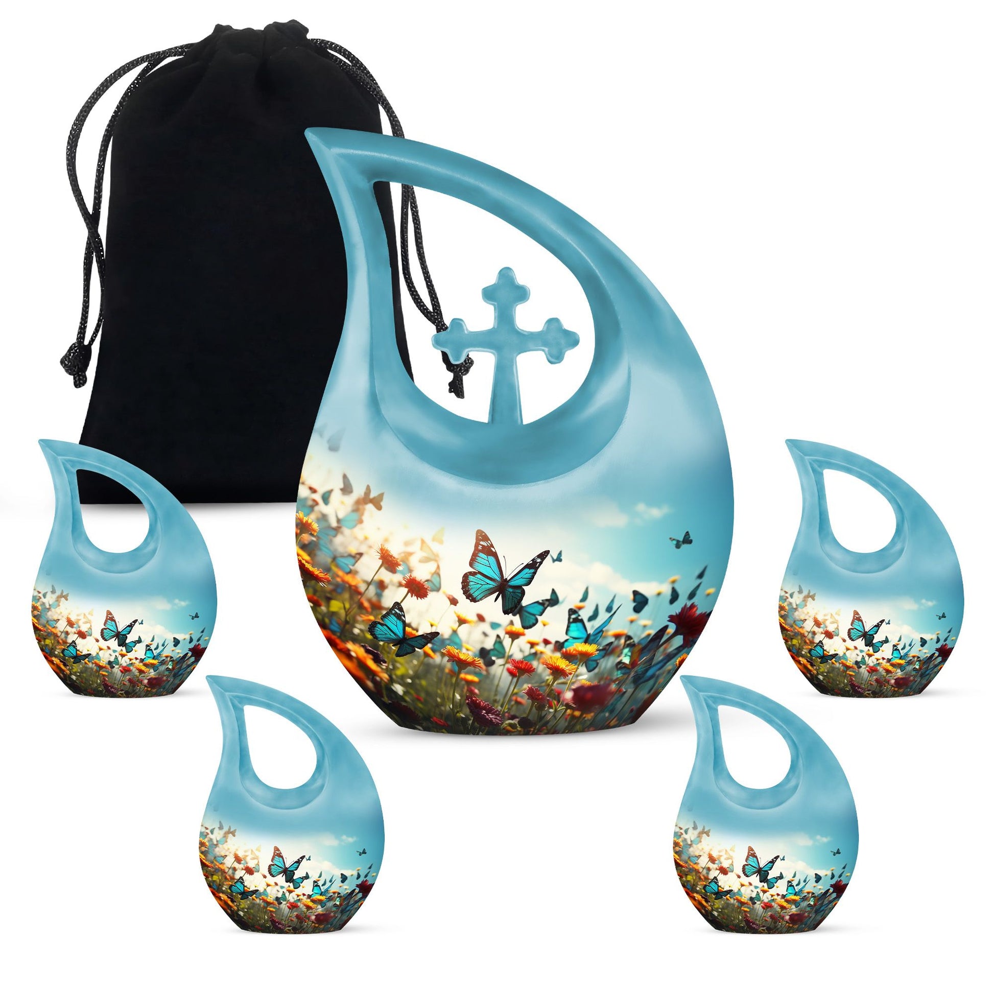 Butterfly Urns For Ashes - Urns For Human Ashes Large Adult Urn