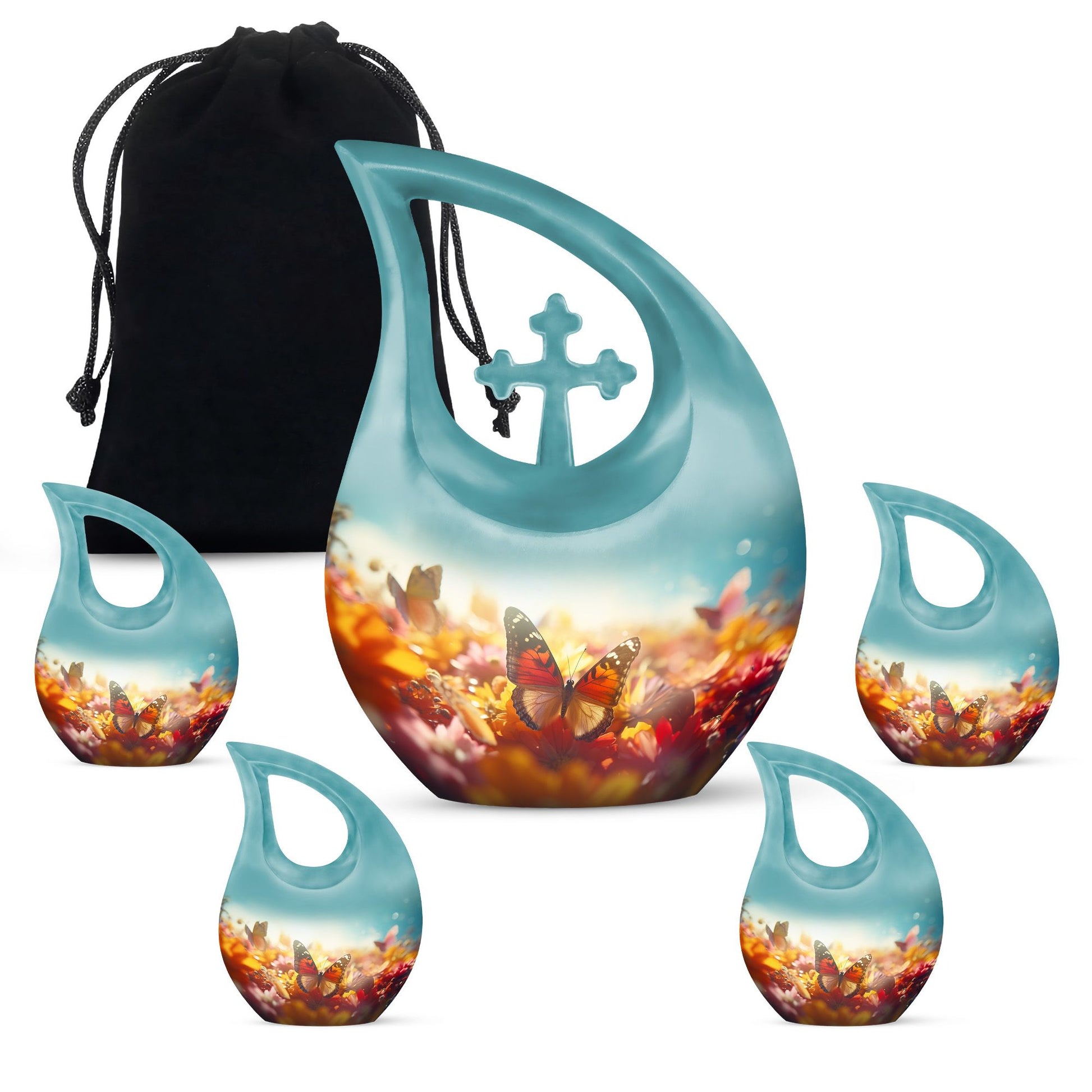 Butterfly Urns For Ashes - Urn For Ashes Adult Male Large Urn