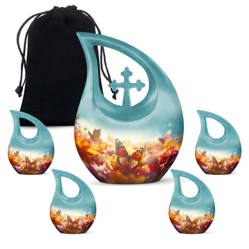 Large Urn With 4 Keepsake