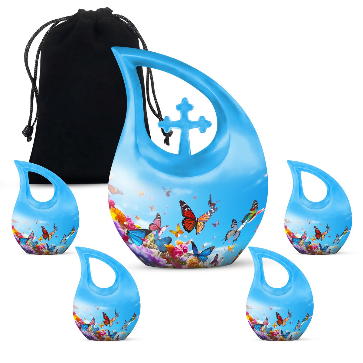 Butterfly Urns For Ashes - Adult Large Urns Urn