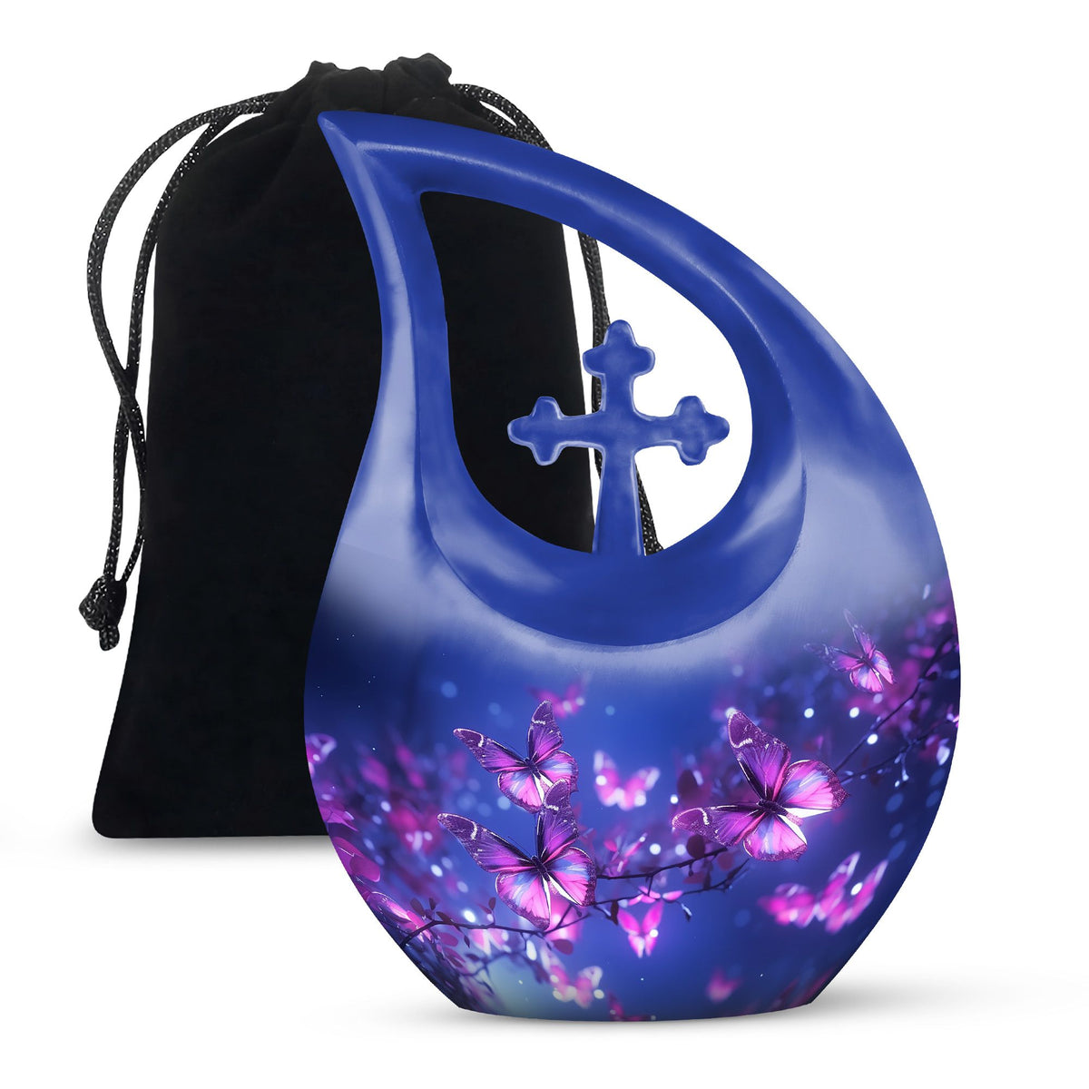 Butterfly Urns For Ashes - Large Decorative Urn