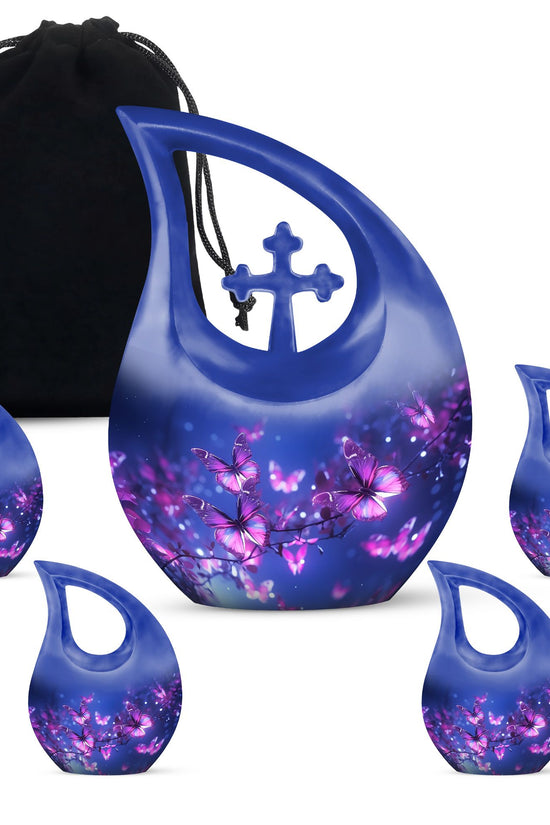 Butterfly Urns For Ashes - Large Decorative Urn