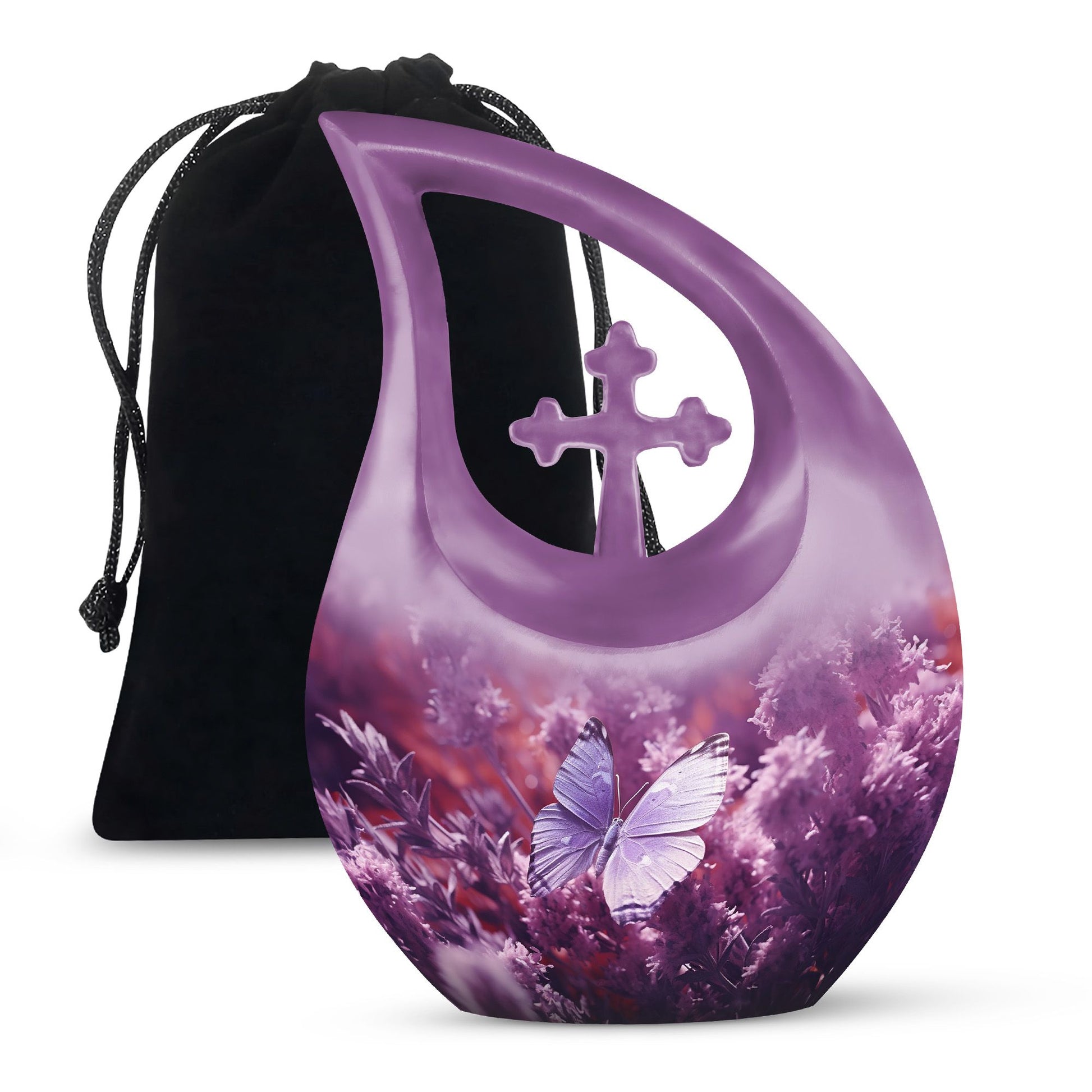 Butterfly Urns For Ashes - Large Funeral Urn