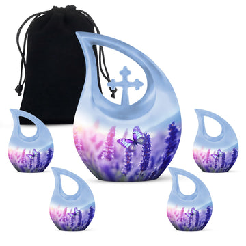 Large Urn With 4 Keepsake