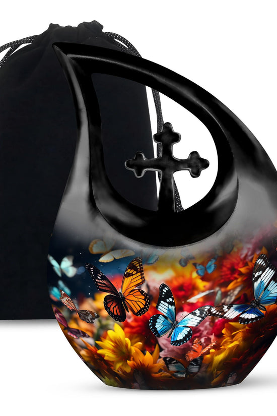 Butterfly Urns For Ashes - Large Urn For Adult Ashes Urn