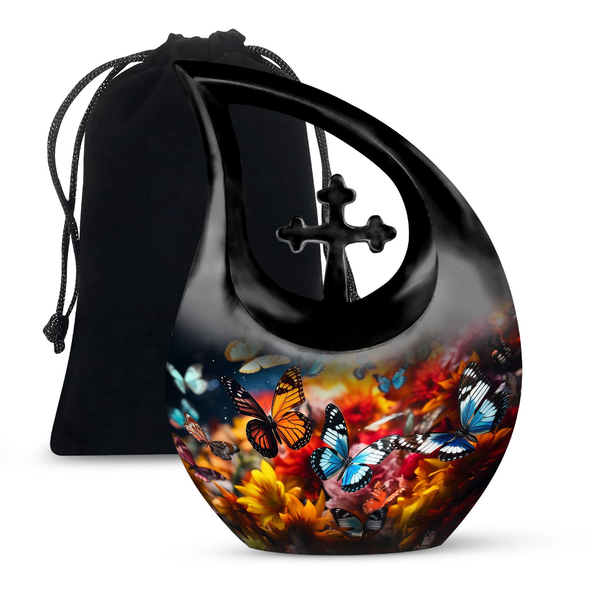 Butterfly Urns For Ashes - Large Urn For Adult Ashes Urn