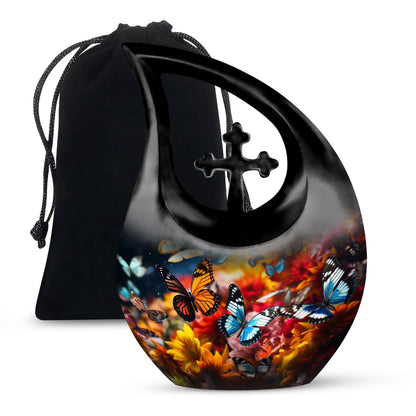 Butterfly Urns For Ashes - Large Urn For Adult Ashes Urn
