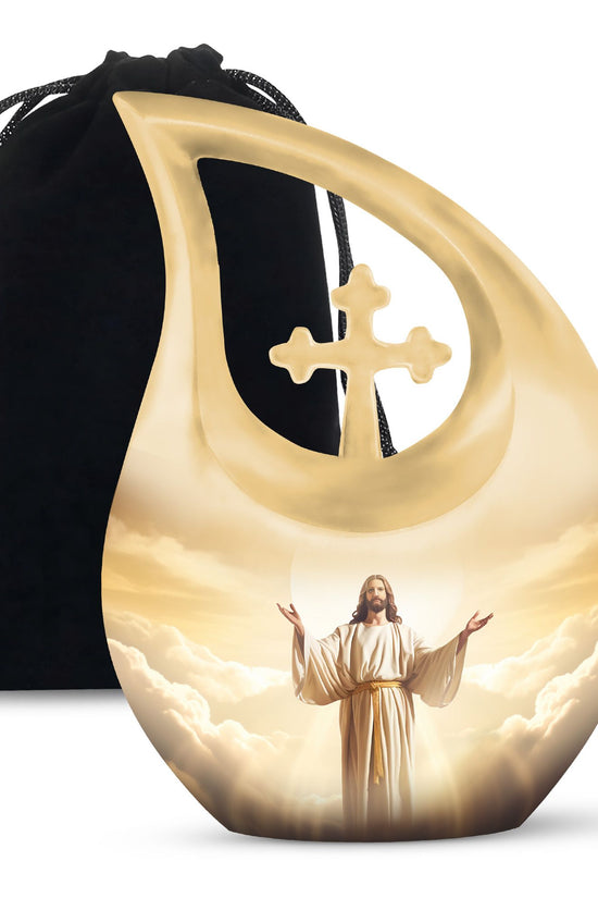 Jesus Christ Urns For Ashes - Large Urn Human Ashes Urn