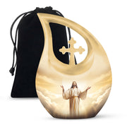 Jesus Christ Urns For Ashes - Large Urn Human Ashes Urn