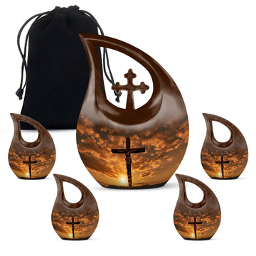 Large Urn With 4 Keepsake