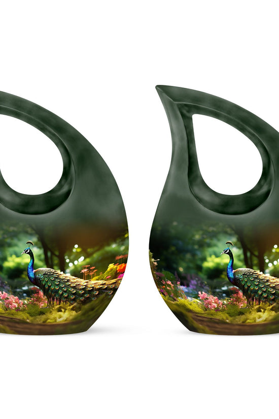 Peacock Urns For Ashes - Adult Urns For Human Ashes Women Urn