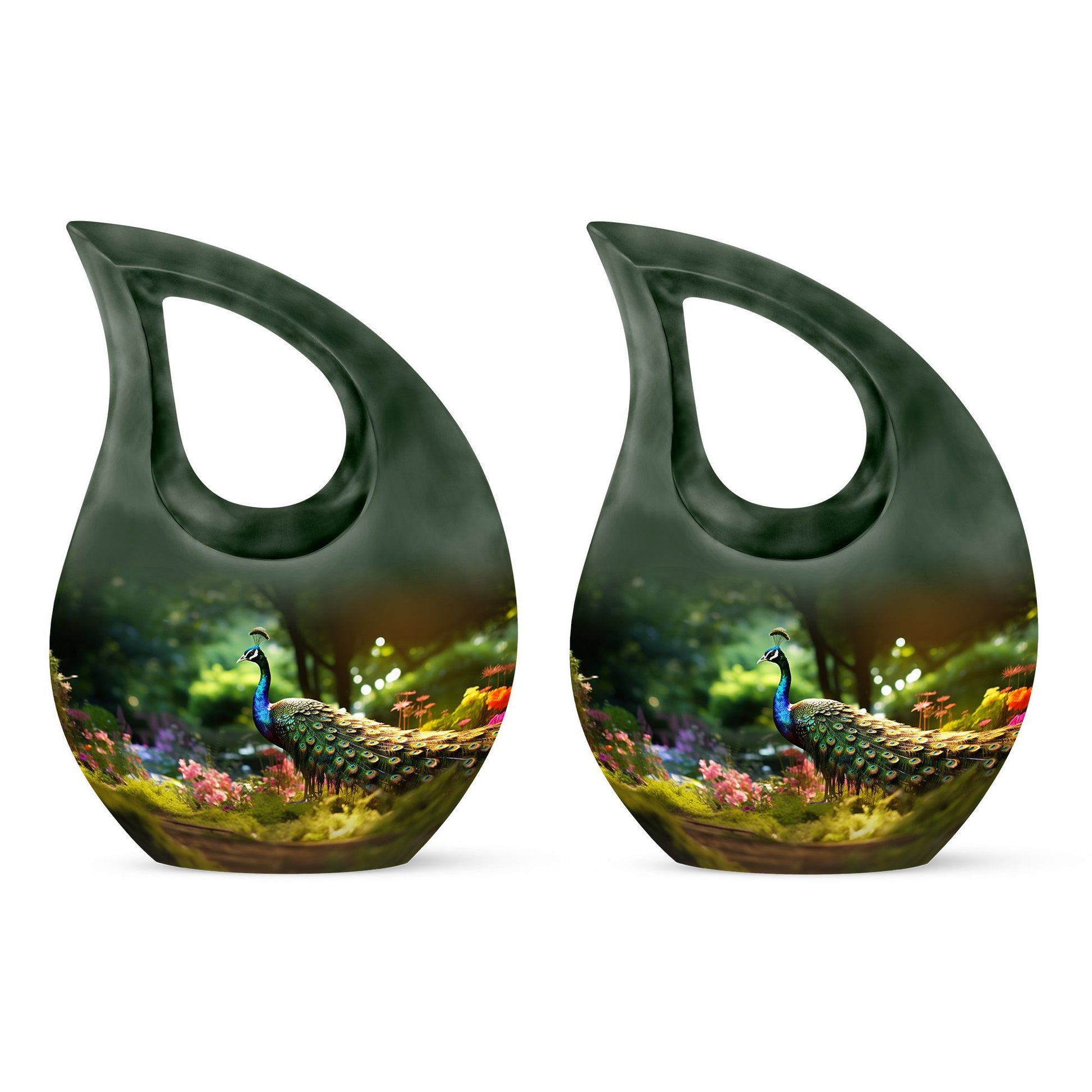 Peacock Urns For Ashes - Adult Urns For Human Ashes Women Urn