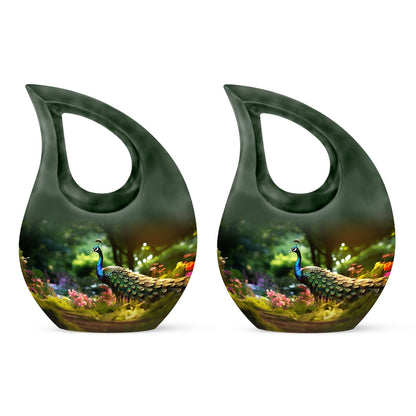 Peacock Urns For Ashes - Adult Urns For Human Ashes Women Urn