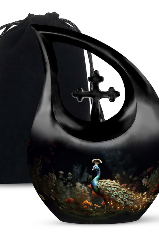Peacock Urns For Ashes - Urn For Ashes For Men Urn