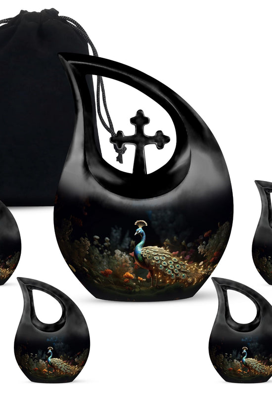Peacock Urns For Ashes - Urn For Ashes For Men Urn
