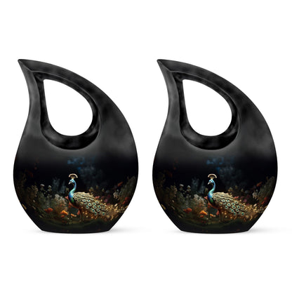 Peacock Urns For Ashes - Urn For Ashes For Men Urn