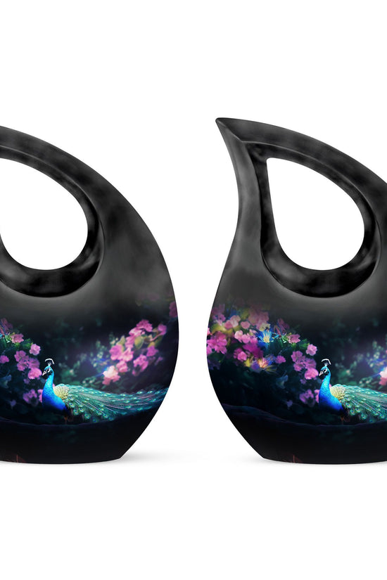 Peacock Urns For Ashes - Ashes Keepsake For Men Urn