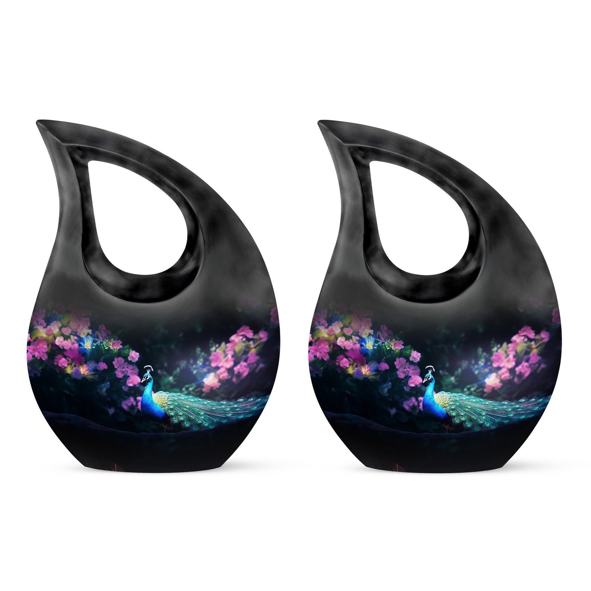 Peacock Urns For Ashes - Ashes Keepsake For Men Urn