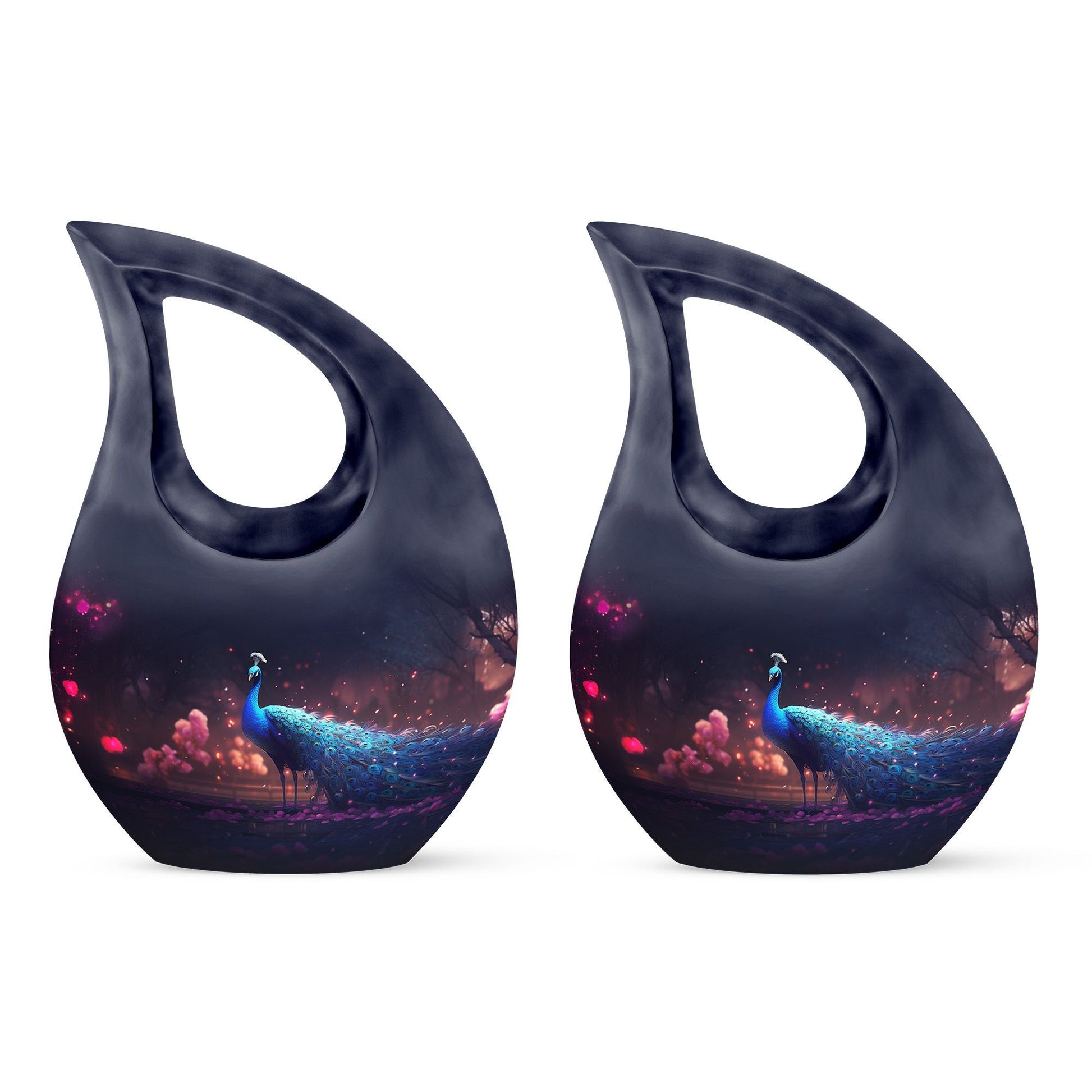 Peacock Urns For Ashes - Mini Urn For Ashes For Women Urn