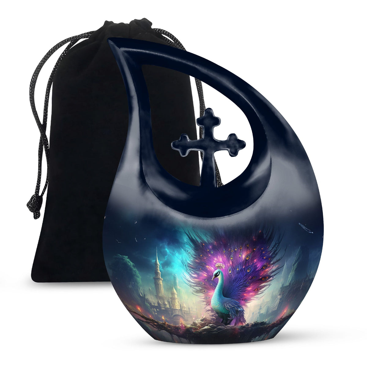 Peacock Urns For Ashes - Keepsakes For Women Urn