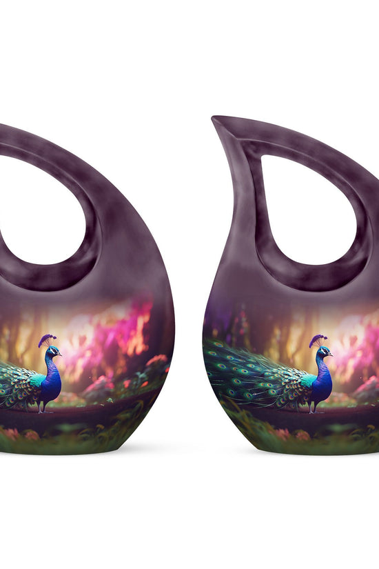 Peacock Urns For Ashes - Urn For Men & Women Urn